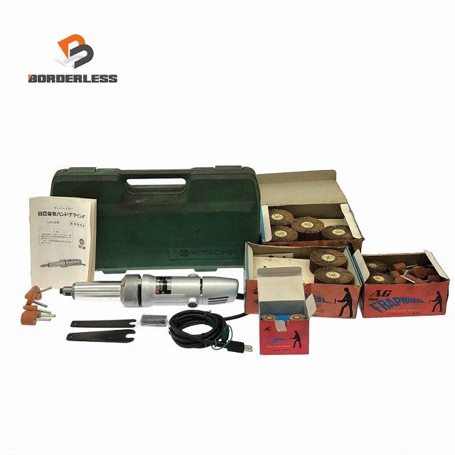 ☆長期保管品☆HITACHI 日立工機 100V ハンドグラインダー LDU6 電動工具 研磨 研削 日曜大工 DIY134680 18,000円