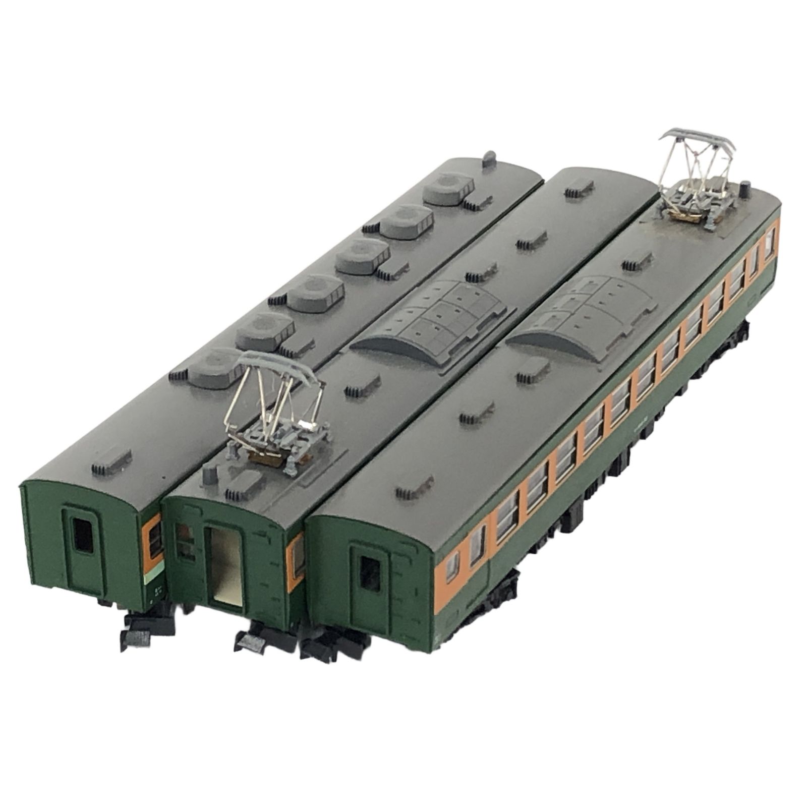 KATO 国鉄 165系 急行電車 中間車 3両セット M付き Nゲージ 鉄道模型 ジャンク N11595818