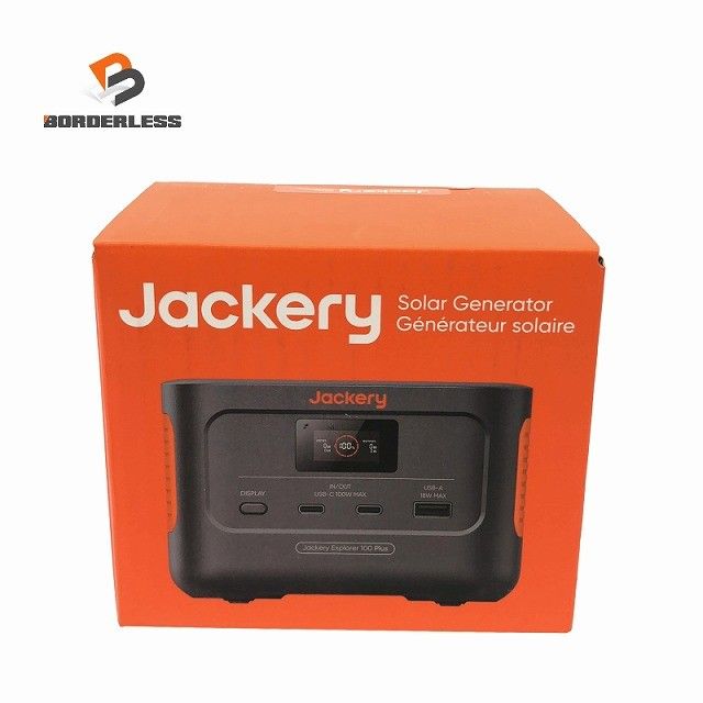 ☆未使用品☆Jackery ジャクリ ポータブル電源 Explorer 100 Plus JE-100A 99.2Wh/128W134930