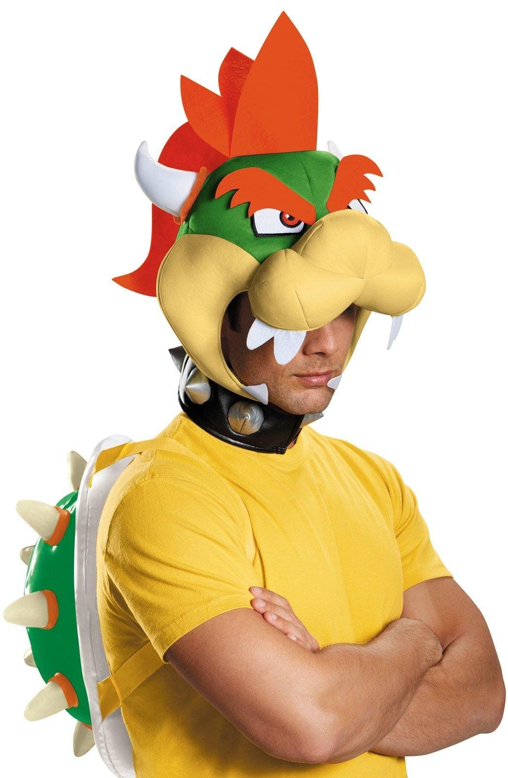 スーパーマリオ クッパ 大人用 2点セット Super Mario Bros: Bowser Adult Kit [並行輸入品]