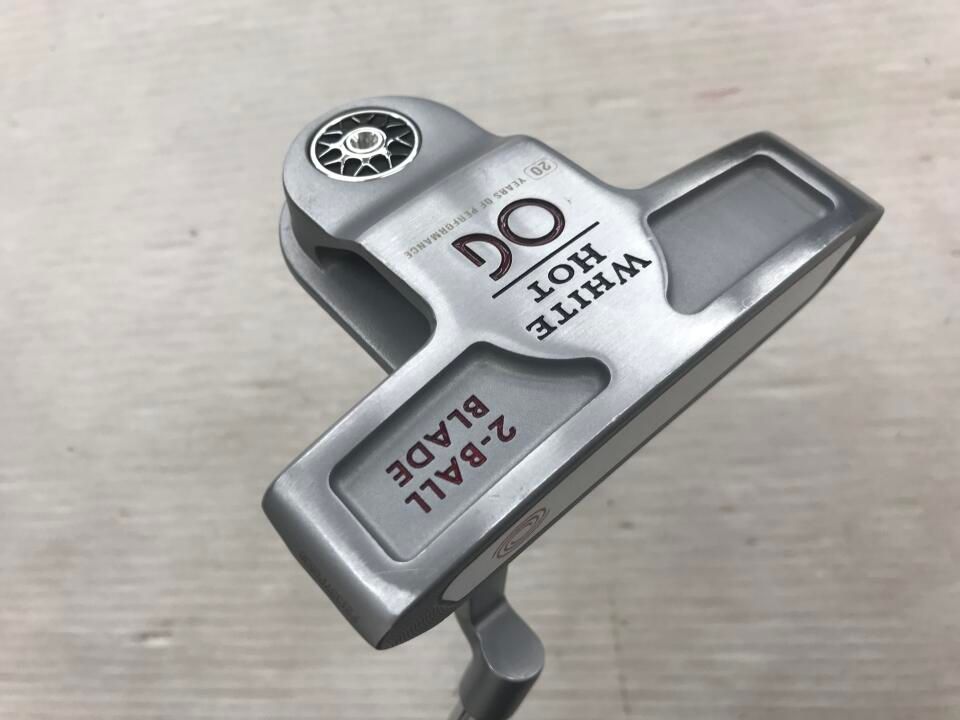 オデッセイ　ホワイト ホット OG 2-BALL BLADE　パター　中古【最短即日発送】 15,450円