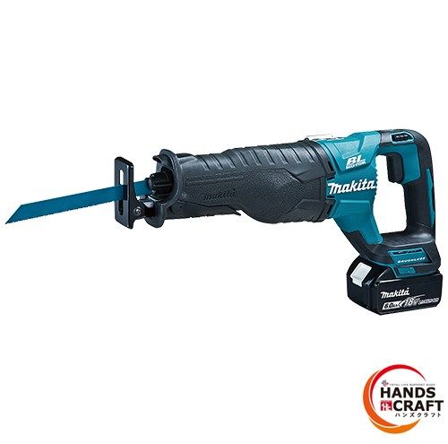 ♪【未使用品】マキタ JR187DRGX 充電式レシプロソー 18V 6.0Ah (電池2個・充電器・ケース付) 【中古】 37,050円