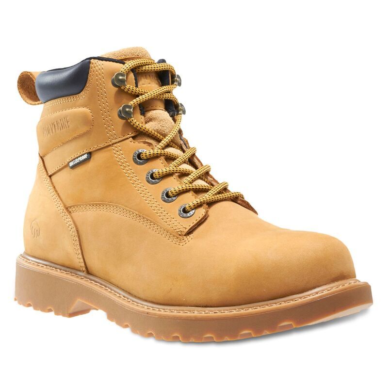 ウルヴァリン メンズ シューズ ブーツ・レインブーツ Tシャツ Wolverine Floorhand Mensteel Toe Waterproof Work Boots Wheat