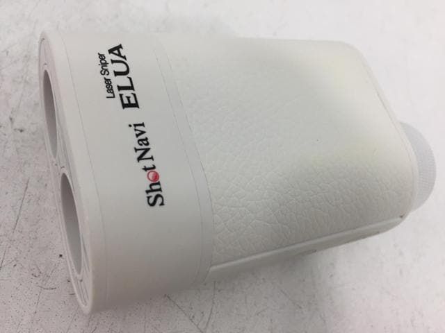 返品OK 【中古ゴルフ用品】【超美品】テクタイト(ショットナビ) レーザー距離計 Shot Navi(ショットナビ) Laser Sniper ELUA [White]