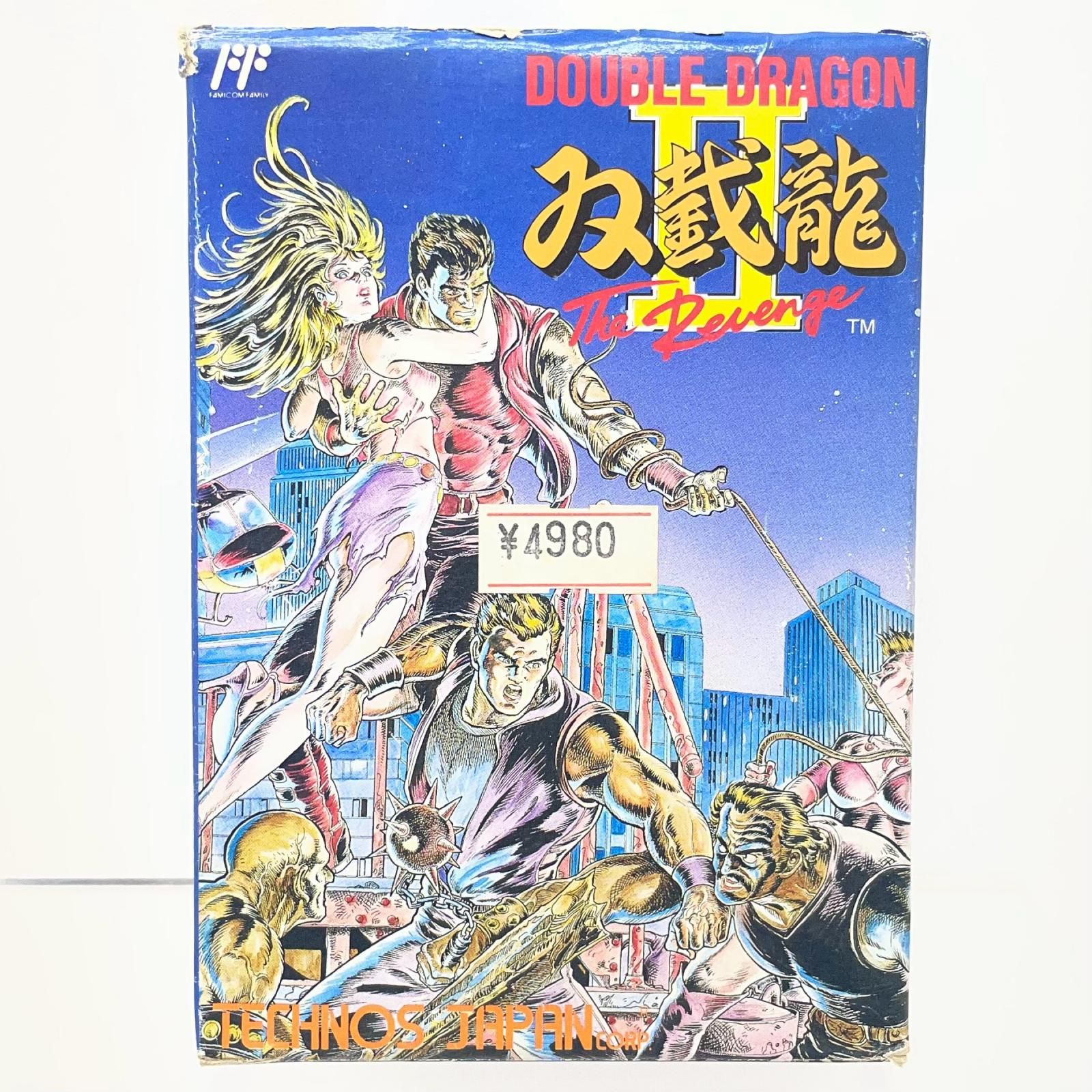 【尾張小牧店】FC ダブルドラゴンⅡ 双截龍 II テクノスジャパン アンケート用紙あり ファミコン【レトロ】【中古】 15,246円