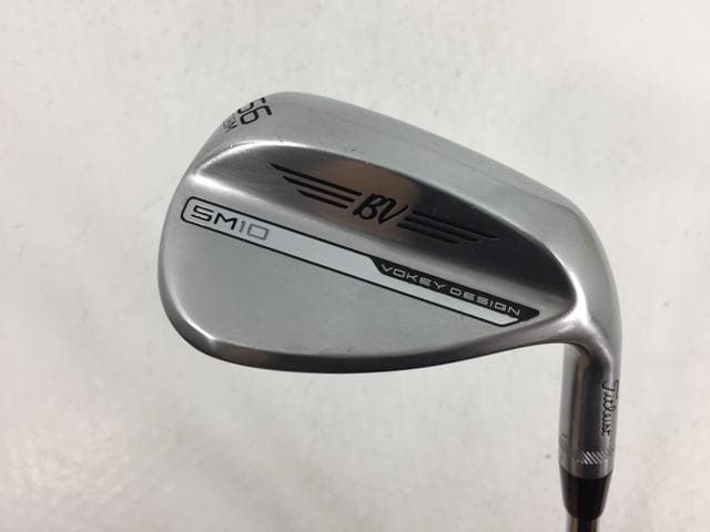 返品OK 【中古ゴルフクラブ】タイトリスト ボーケイ ウェッジ スピンミルド SM10 (ツアークロム)56.08M(日本仕様) D/G SW