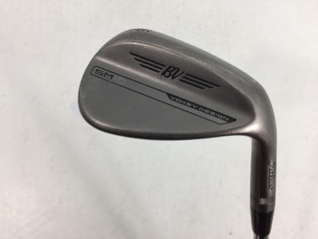 返品OK 【中古ゴルフクラブ】タイトリスト ボーケイ ウェッジ スピンミルド SM10 (オールニューニッケル)56.10S(日本仕様) D/G SW
