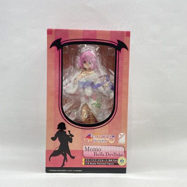 【中古】フリーイング Y-STYLE モモ・ベリア・デビルーク 浴衣Ver. 1/8 未開封品 To LOVEる -とらぶる- ダークネス[97]