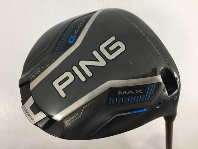 返品OK 【中古ゴルフクラブ】ピン G440 MAX ドライバー PING TOUR 2.0 CHROME 65 1W