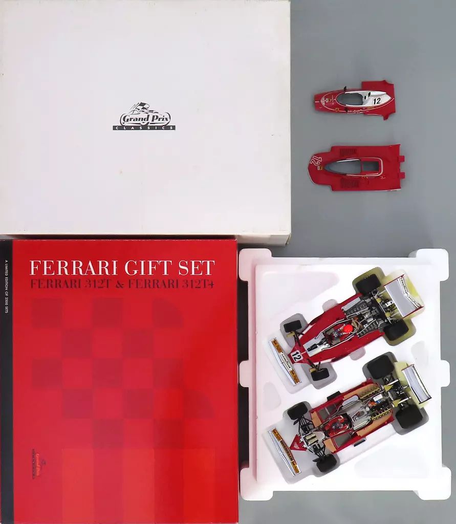 【中古】ミニカー 1/18 Ferrari 312T #12 ＆ 312T4 #12 Gift Set(2台セット) 「Grand Prix CLASSICS」 [GPC97SC1]