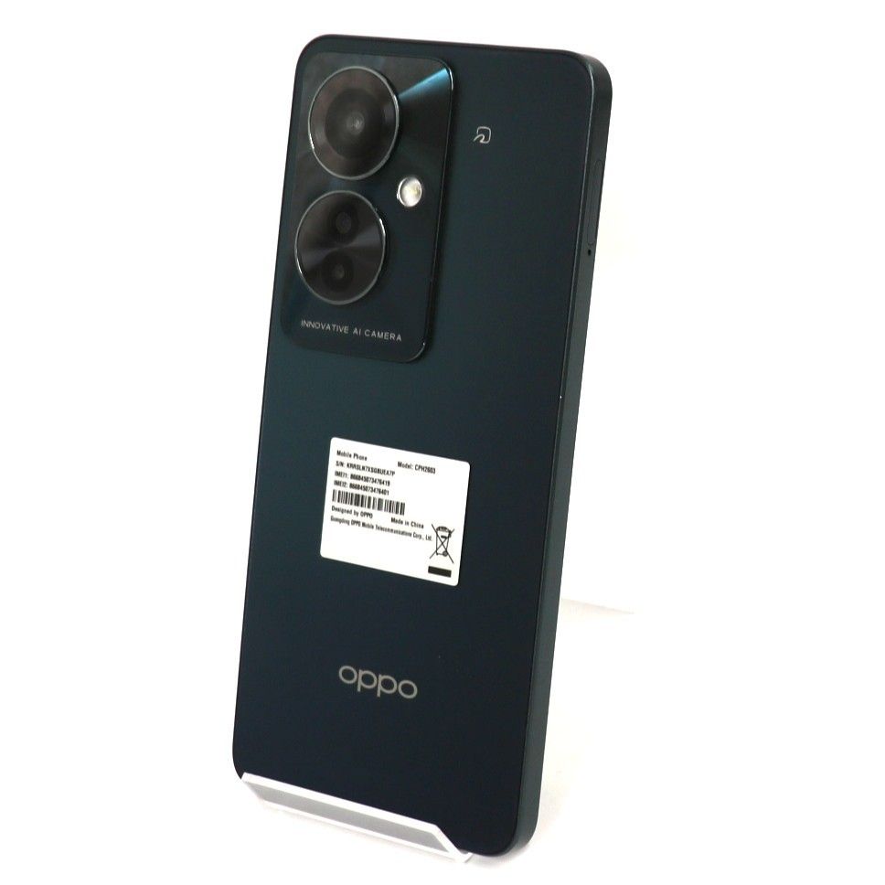 OPPO Reno11 A ダークグリーン SIMフリー 整備済みアウトレット品