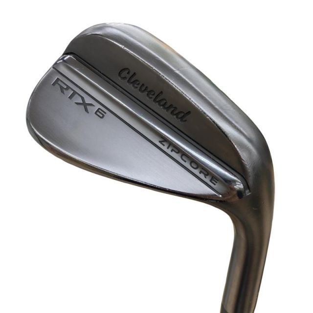 【中古】 クリーブランド Cleveland RTX-6 ZIPCORE ブラックサテン 48°/10° MID ウェッジ WG Dynamic Gold (フレックスS) メンズ 男性用 右利き 右用 Cランク ゴルフクラブ