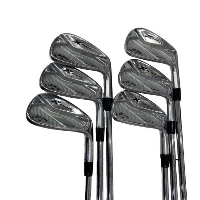 【中古】 キャロウェイ X FORGED STAR 6S アイアンセット IR NS PRO MODUS3 TOUR105 (フレックスS) メンズ 男性用 右利き 右用 Cランク ゴルフクラブ