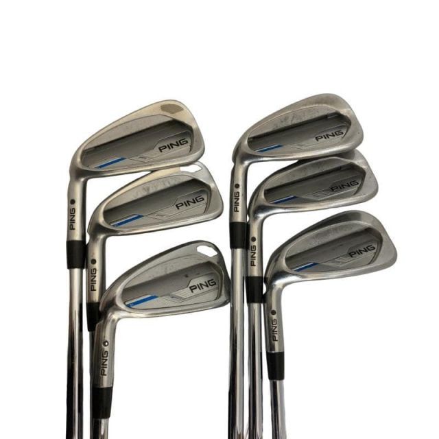【中古】 ピン i アイアン 6S レフティ アイアンセット IR NS PRO MODUS3 TOUR120 (フレックスS) メンズ 男性用 左利き レフティ 左用 Cランク ゴルフクラブ