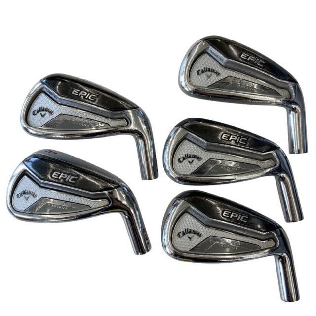 【中古】 キャロウェイ EPIC FORGED STAR 5S アイアンセット IR リシャフト (フレックスその他) メンズ 男性用 右利き 右用 Cランク ゴルフクラブ