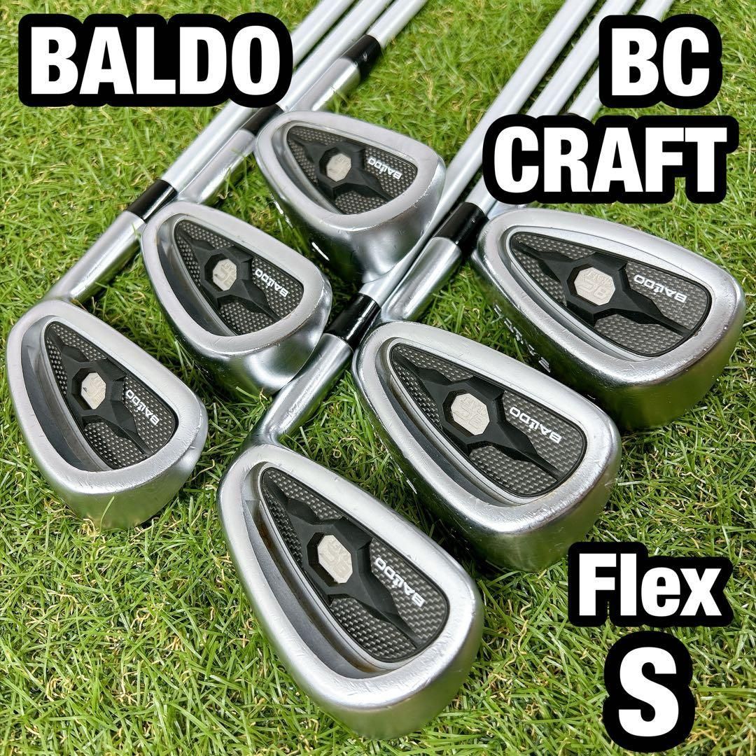バルド　クラフト　BC BALDO ゴルフ　アイアンセット　メンズ　初心者　6本
