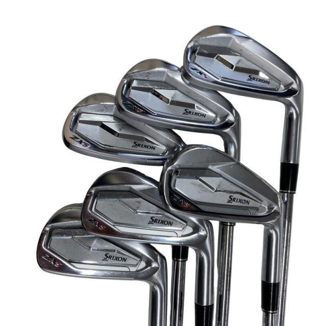 【中古】 ダンロップ SRIXON ZX5 6S アイアンセット IR NS PRO 950GH D.S.T (フレックスS) メンズ 男性用 右利き 右用 Cランク ゴルフクラブ