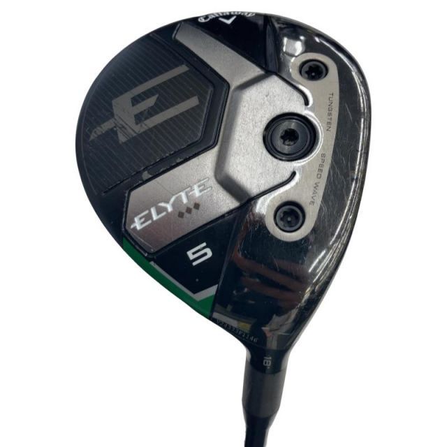 【中古】 キャロウェイ ELYTE ◆◆◆ 5W フェアウェイウッド FW リシャフト (フレックスその他) メンズ 男性用 右利き 右用 Cランク ゴルフクラブ