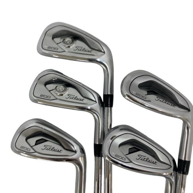 【中古】 タイトリスト Titleist T200 5S アイアンセット IR NS PRO 950GH neo (フレックスS) メンズ 男性用 右利き 右用 Cランク ゴルフクラブ