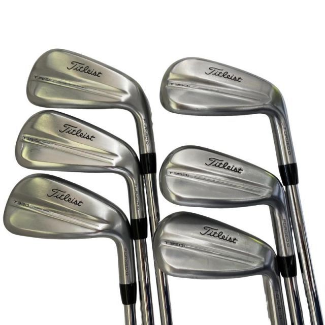 【中古】 タイトリスト Titleist T350(2025) 6S アイアンセット IR 純正特注シャフト (フレックスR) メンズ 男性用 右利き 右用 Cランク ゴルフクラブ
