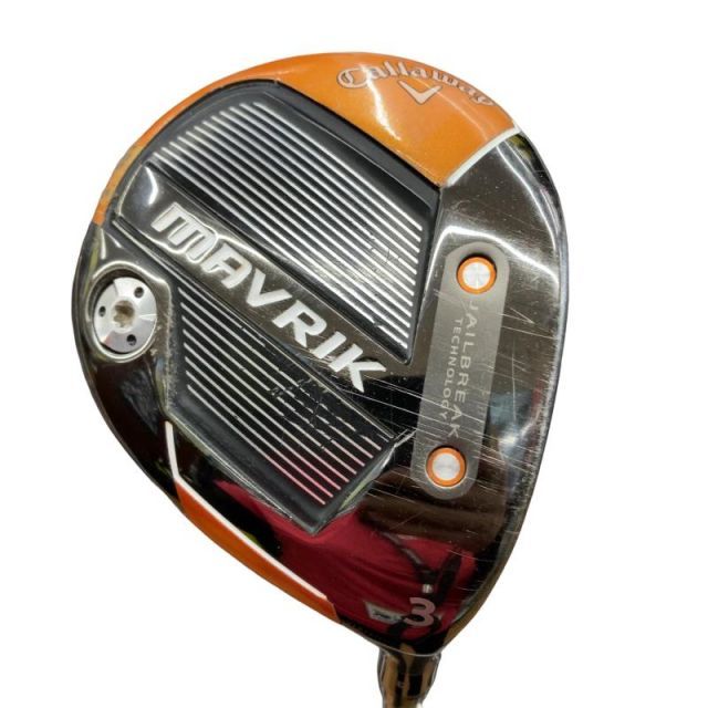 【中古】 キャロウェイ MAVRIK 3W フェアウェイウッド FW 純正特注シャフト (フレックスS) メンズ 男性用 右利き 右用 Cランク ゴルフクラブ