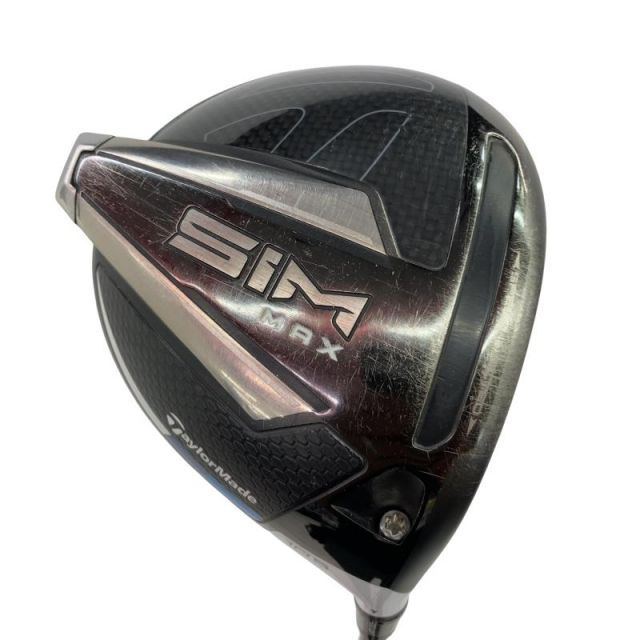 【中古】 テーラーメイド SIM MAX 10.5° ドライバー DR 純正特注シャフト (フレックスS) メンズ 男性用 右利き 右用 Cランク ゴルフクラブ