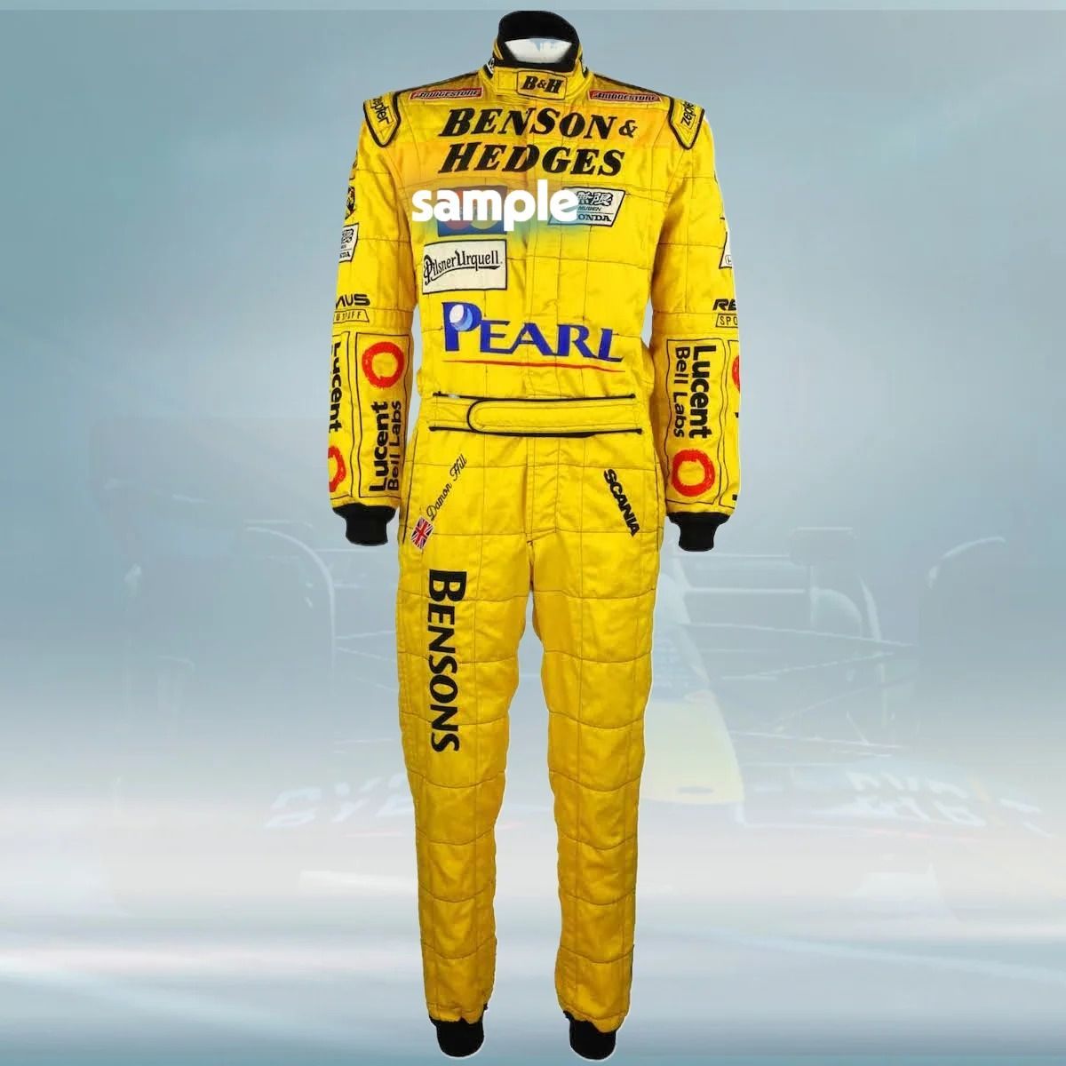 デイモン・ヒル Damon Hill 1999 　 レーシングカートレーシングスーツ サイズ各種レプリカ オーダーメイド★発送予定日：10月15日