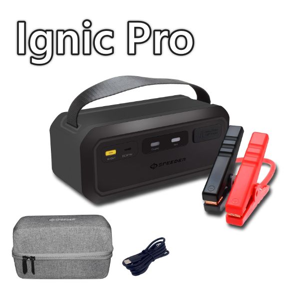 Ignic Pro ジャンプスターター スーパーキャパシタ式 リチウムバッテリー MTK-CE212-BK