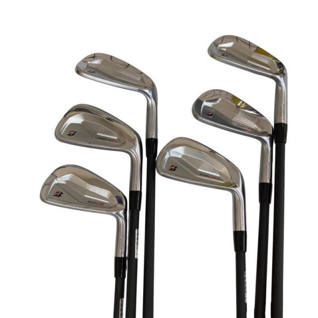 【中古】 ブリヂストン BRIDGESTONE 241CB 6S アイアンセット IR 純正特注シャフト (フレックスS) メンズ 男性用 右利き 右用 Cランク ゴルフクラブ