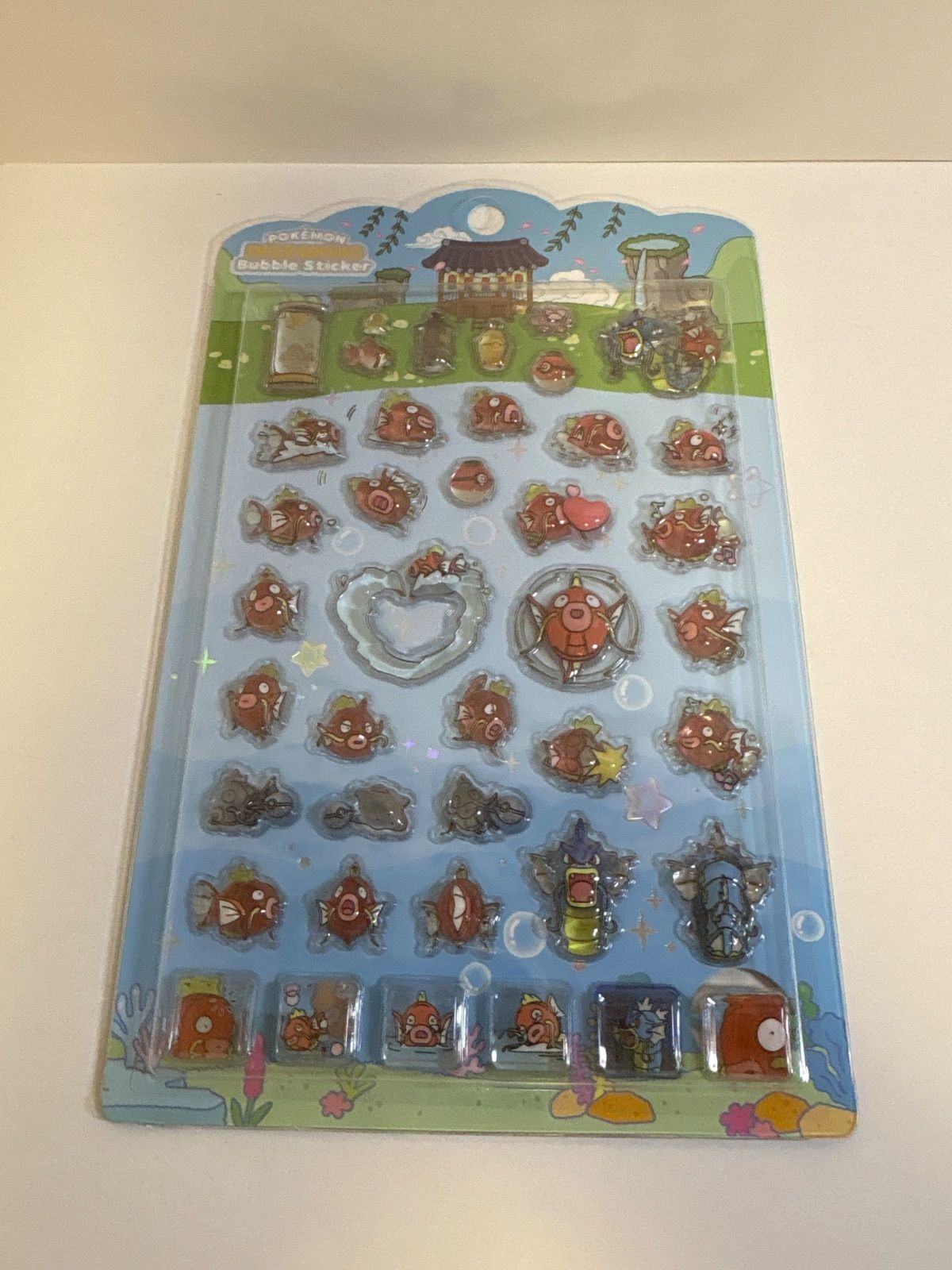 【韓国限定】ポケモン コイキング バブルステッカー シール