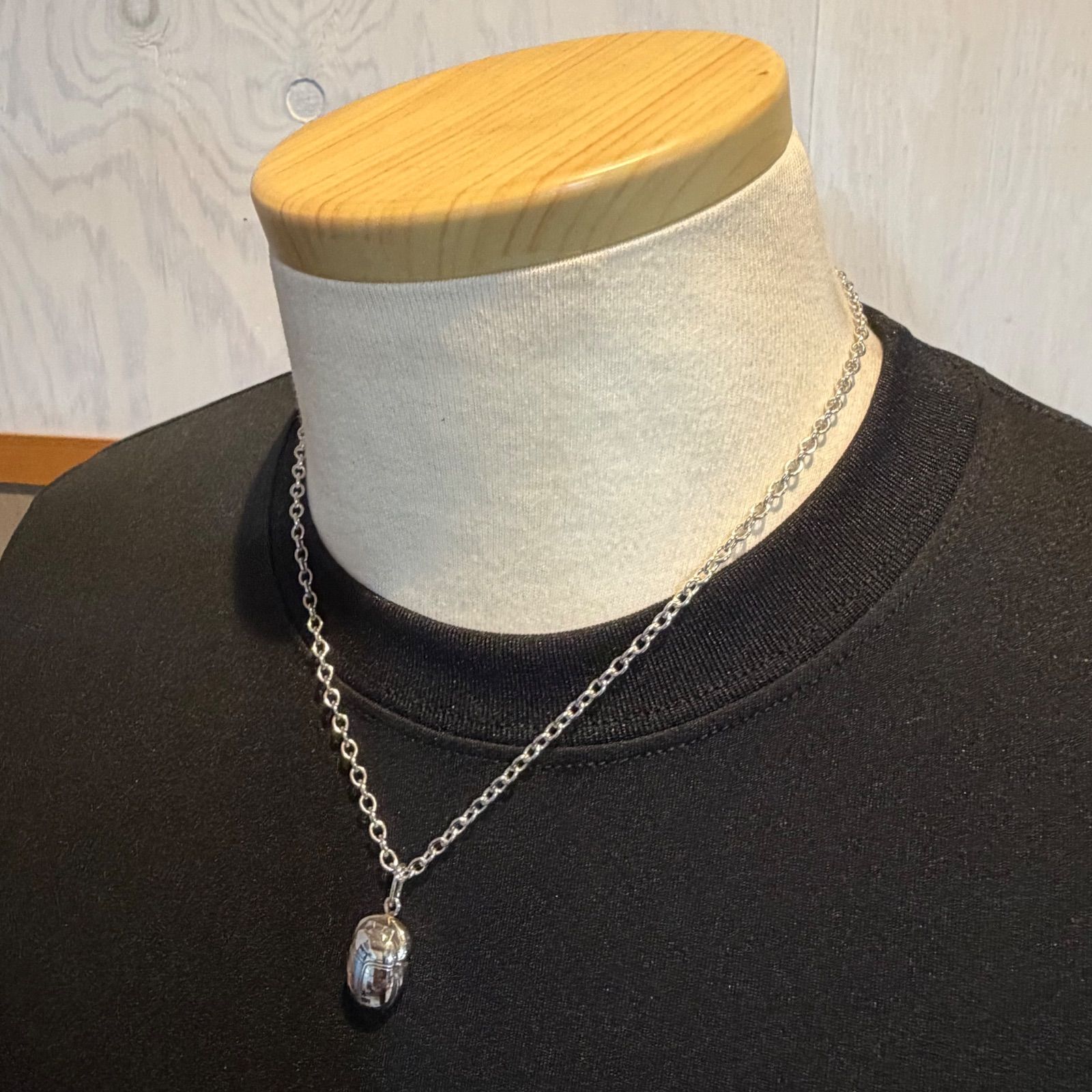 ジョージジェンセン   スカラベ 1 ネックレス 希少 美品 スカラベネックレス ジョージジェンセン/GEORG JENSEN - メルカリ