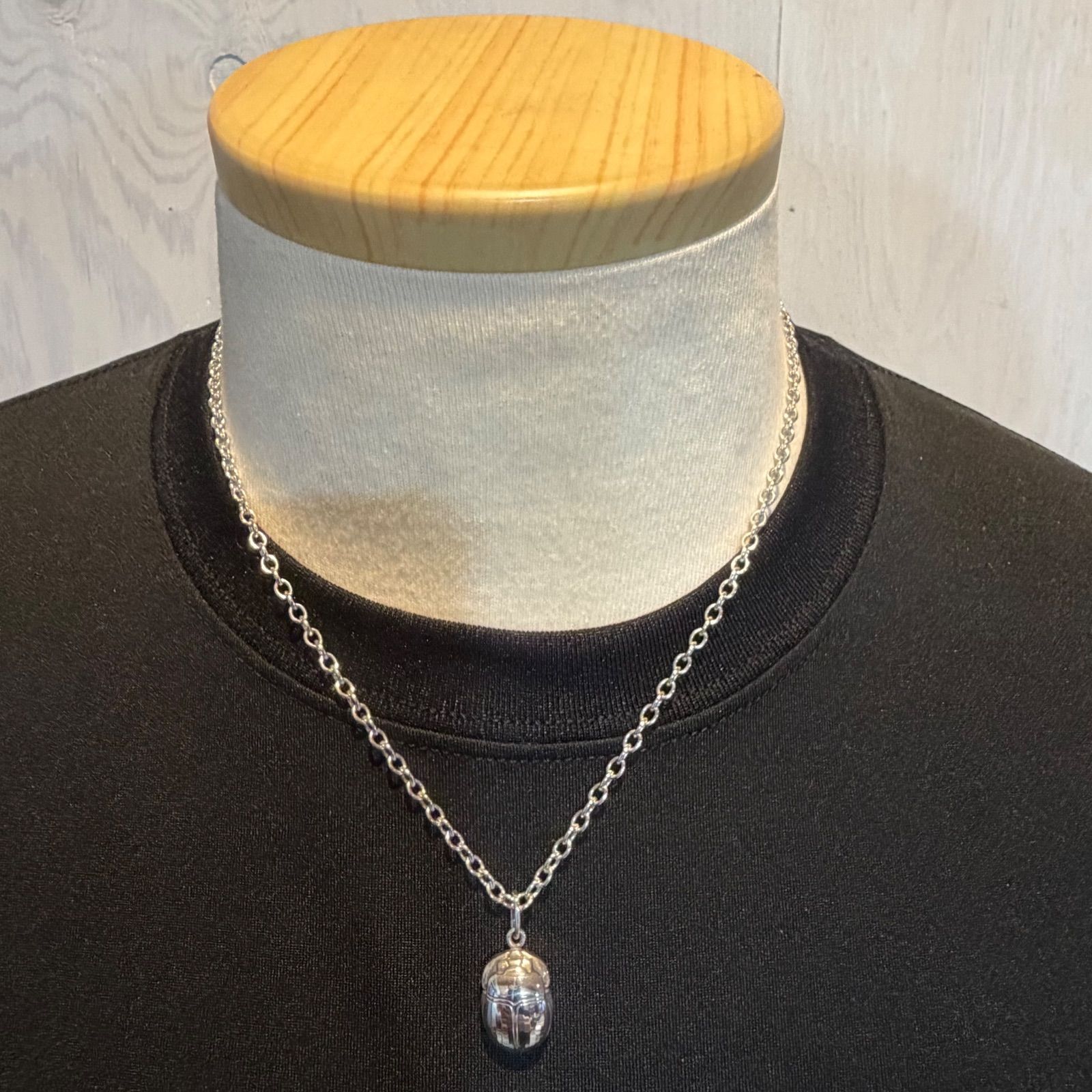 ジョージジェンセン   スカラベ 1 ネックレス 希少 美品 スカラベネックレス ジョージジェンセン/GEORG JENSEN - メルカリ