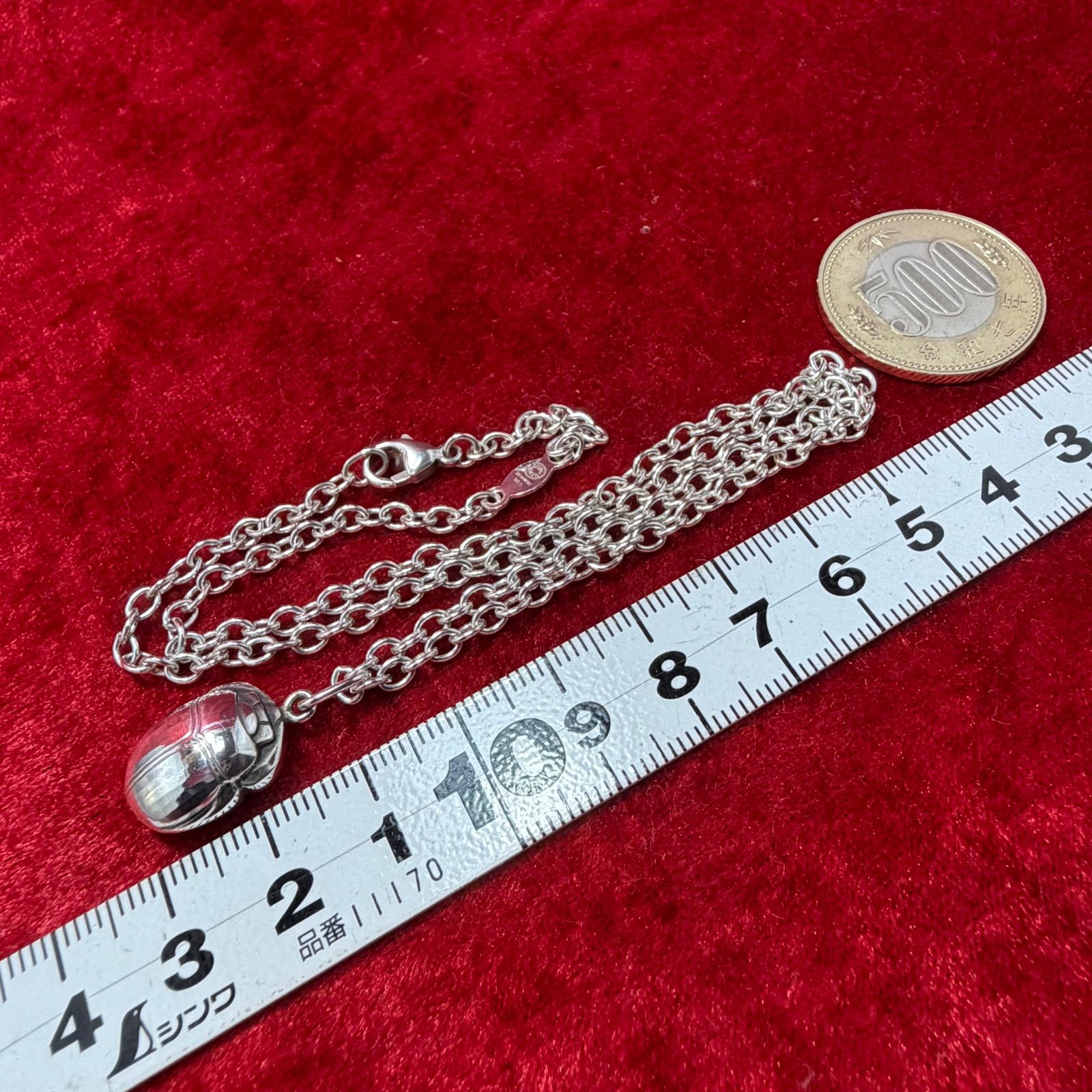 美品 スカラベネックレス ジョージジェンセン/GEORG JENSEN - メルカリ