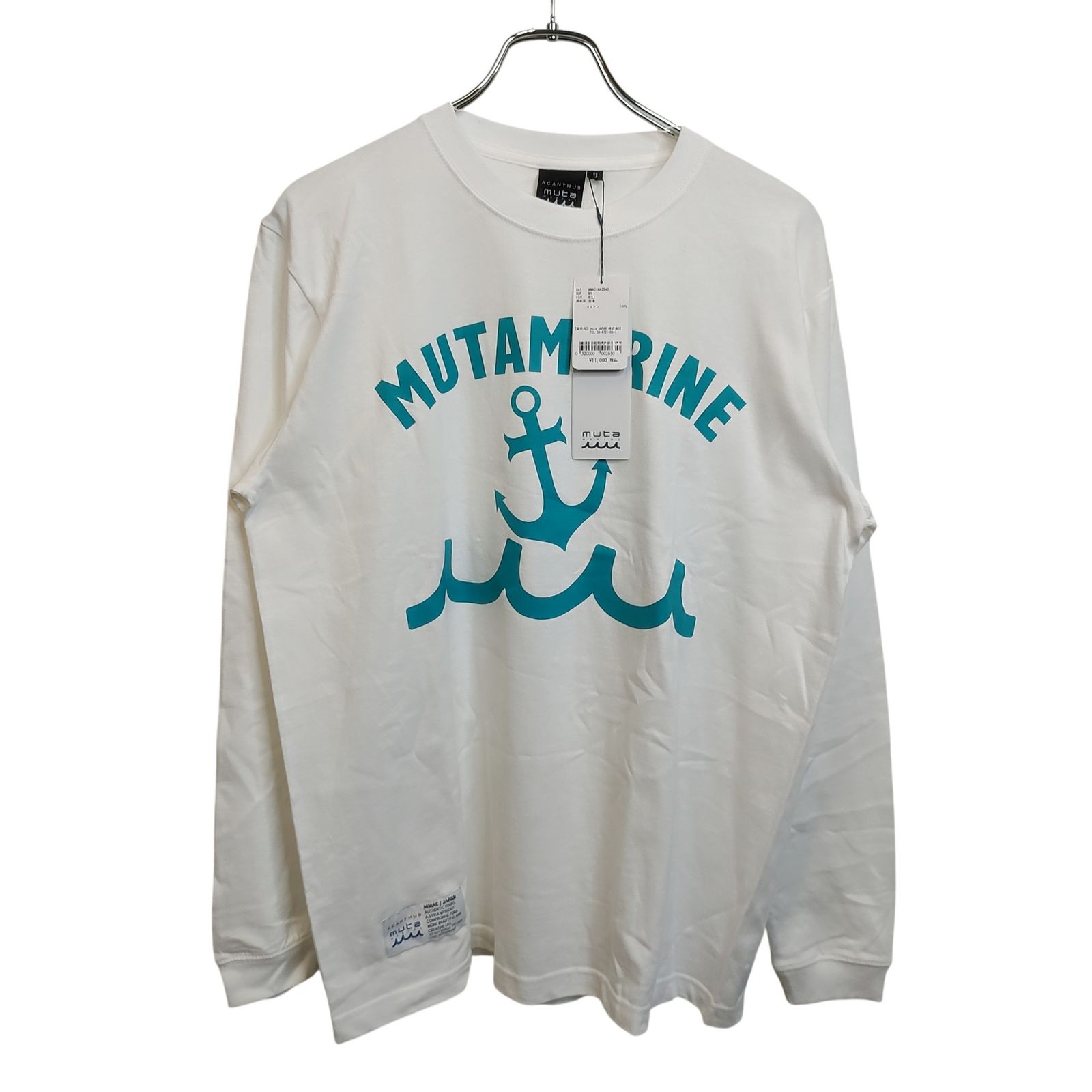 muta MARINE GOLF ムータ マリン ゴルフ 25SS ×ACANTHUS Anchor Logo L