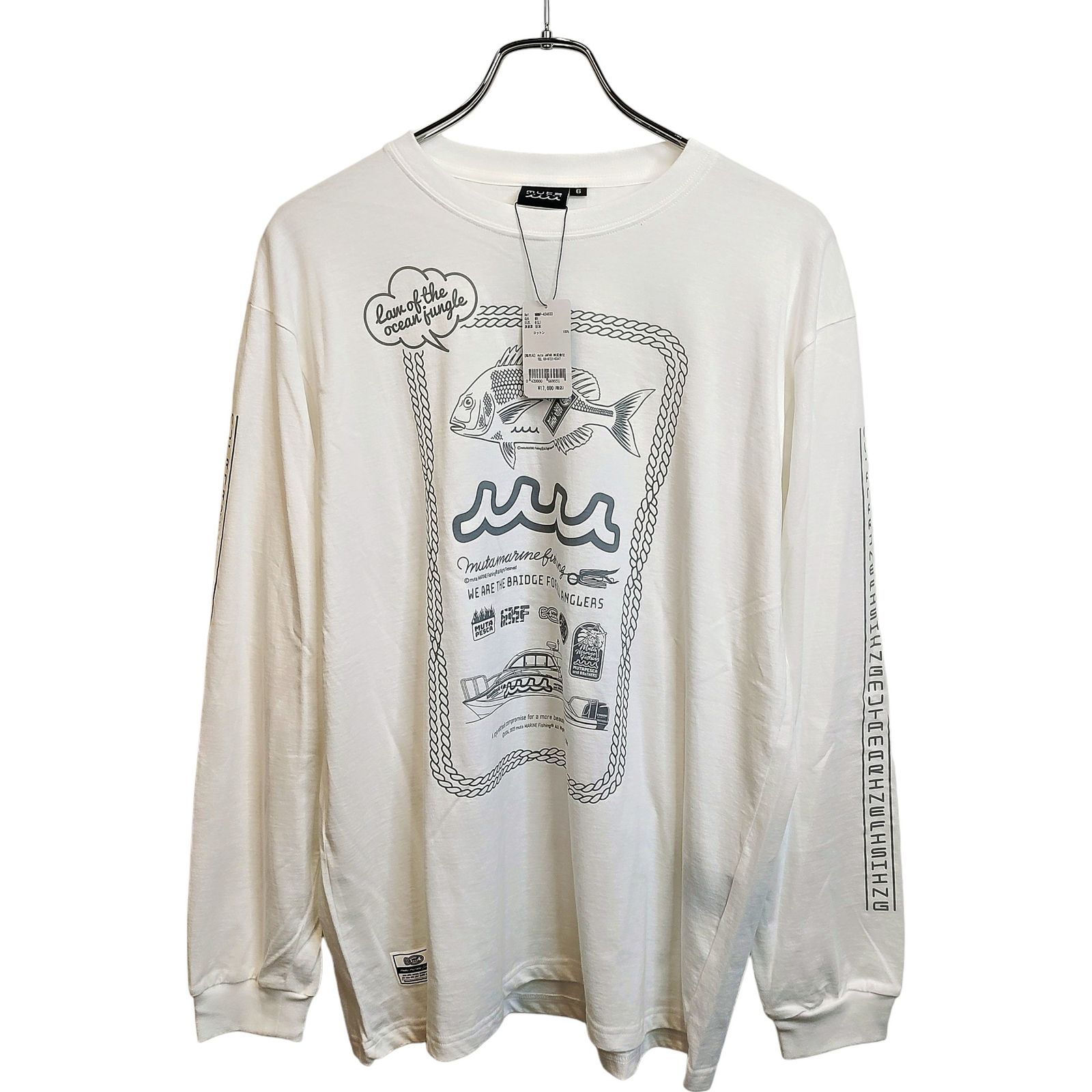muta MARINE GOLF ムータ マリン ゴルフ 24SS Cotton L/S T-Shirt