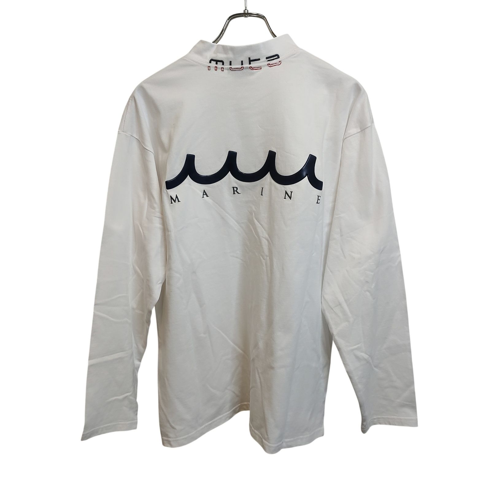 muta MARINE GOLF ムータ マリン ゴルフ 24AW Cotton Mock Neck LS