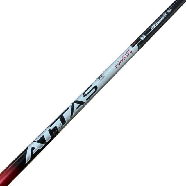 【中古】 コブラスリーブ付き(DARKSPEED系) マミヤドライバー用 シャフト ATTAS RX SUNRISE RED 5 (フレックスX)Bランク ゴルフクラブ