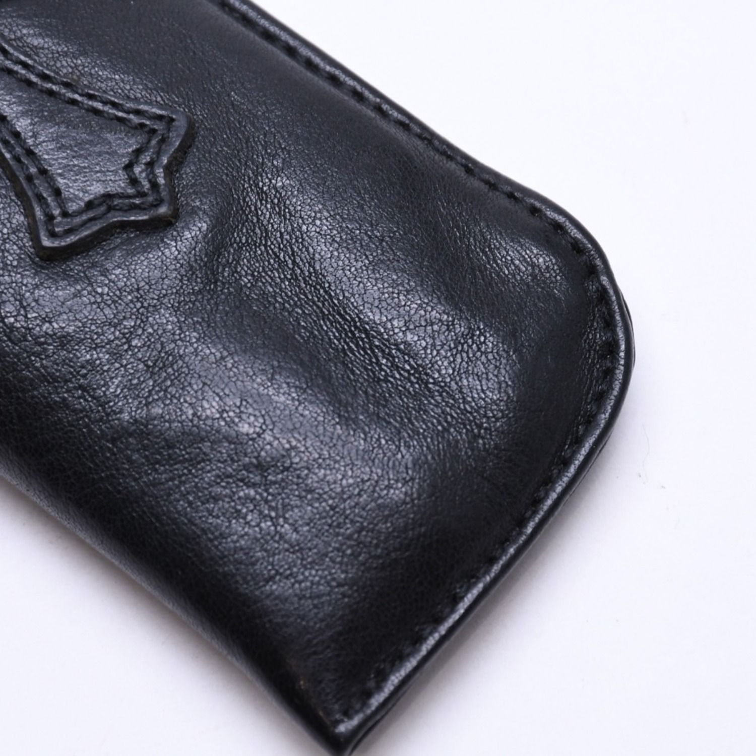 週末お値引き　Chrome Hearts ペンケース　レア品　エキゾチックレザー 極美品 CHROME HEARTS クロムハーツ PEN CASE レザーペンケース