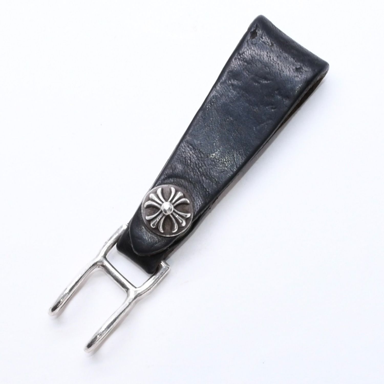 CHROME HEARTS クロムハーツ W BELT LOOP CROSS BUTTON Wベルトループ