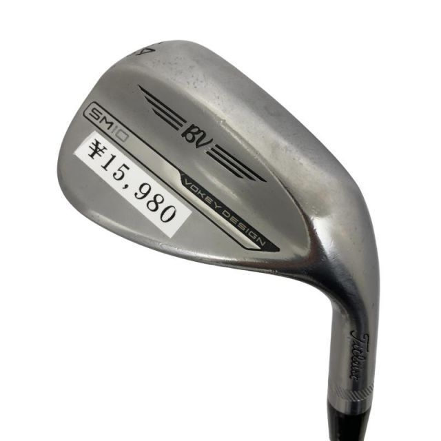 【中古】 タイトリスト VOKEY SPIN MILLED SM10 ツアークロム 54°/12°D ウェッジ WG BV 105 (フレックスその他) メンズ 男性用 右利き 右用 Cランク ゴルフクラブ