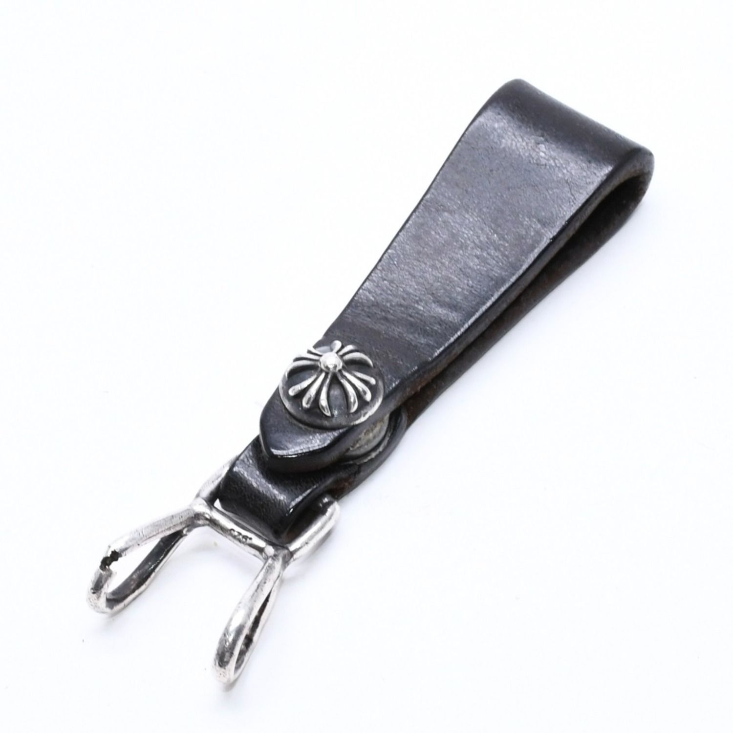 CHROME HEARTS クロムハーツ W BELT LOOP CROSS BUTTON Wベルトループ