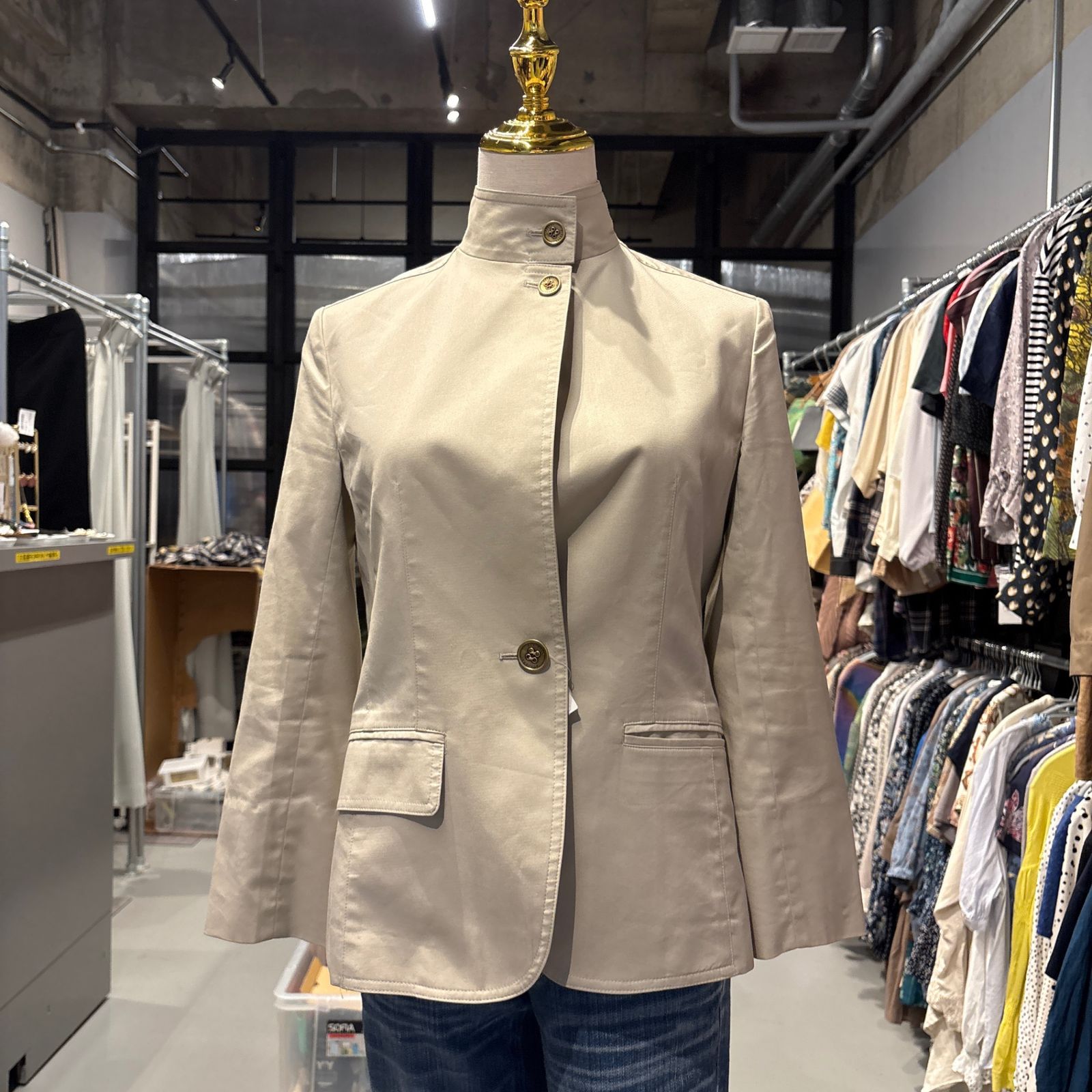 71 BURBERRY LONDON バーバリー ロンドン Mサイズ 38 9号 レディース 