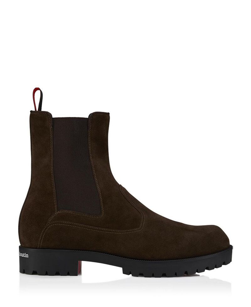 クリスチャン・ルブタン メンズ シューズ ブーツ・レインブーツ チェルシー Christian Louboutin Mens Cavernos Chelsea Booties Cosme 227,400円