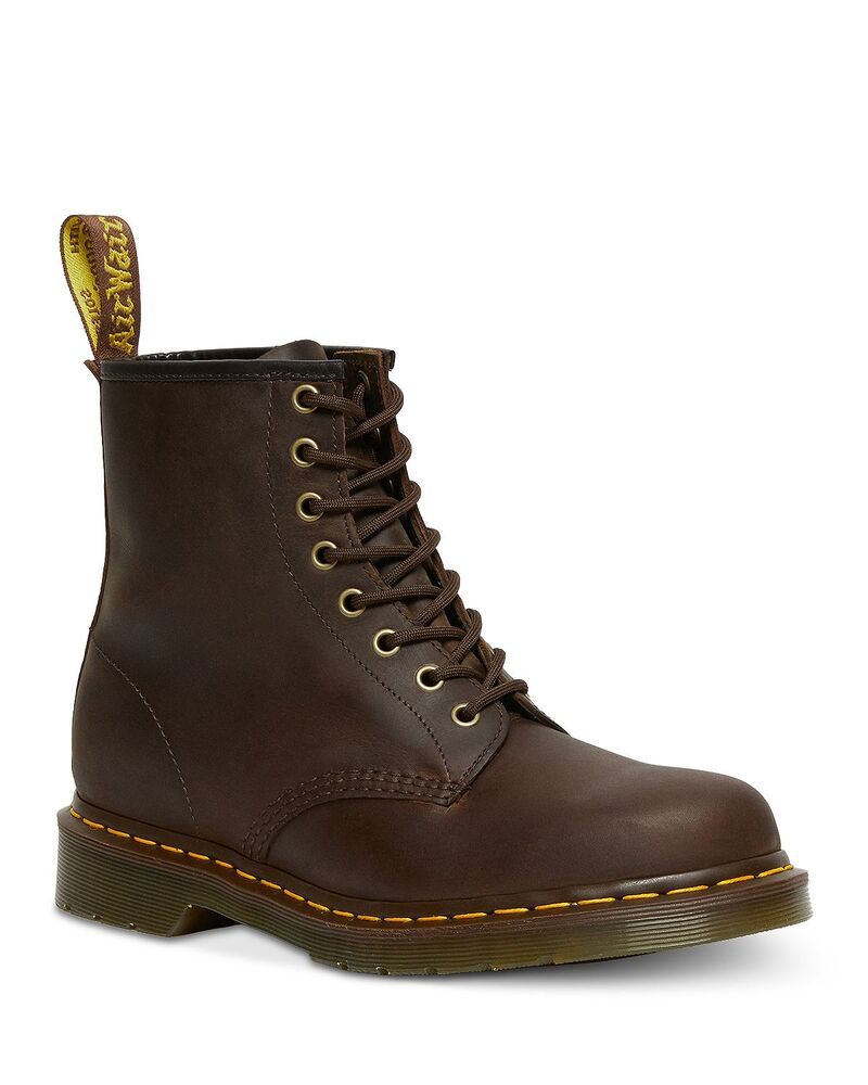 ドクターマーチン メンズ シューズ ブーツ・レインブーツ レザー Dr Martens Mens 1460 Gaucho Crazy Horse Leather Boots Gaucho