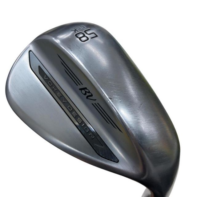 【中古】 タイトリスト VOKEY SPIN MILLED SM11 ツアークロム 58°/06°K ウェッジ WG BV 105 (フレックスその他) メンズ 男性用 右利き 右用 Cランク ゴルフクラブ