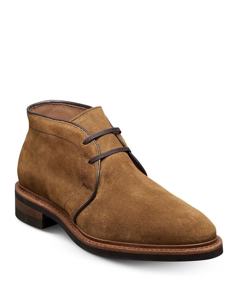 アレン エドモンズ メンズ シューズ ブーツ・レインブーツ スエード レース Allen Edmonds Mens Ridgley Suede Lace Up Boots Cinnamon