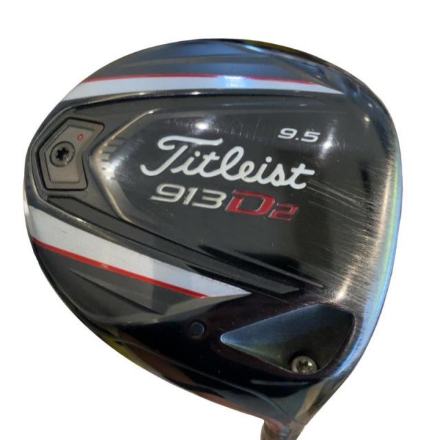 【中古】 タイトリスト 913 D2 9.5° ドライバー DR Diamana B60 (フレックスS) メンズ 男性用 右利き 右用 Cランク ゴルフクラブ