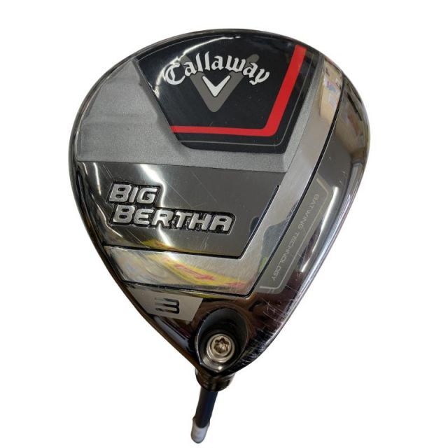 【中古】 キャロウェイ BIG BERTHA(2023) 3W フェアウェイウッド FW リシャフト (フレックスその他) メンズ 男性用 右利き 右用 Cランク ゴルフクラブ 8,252円