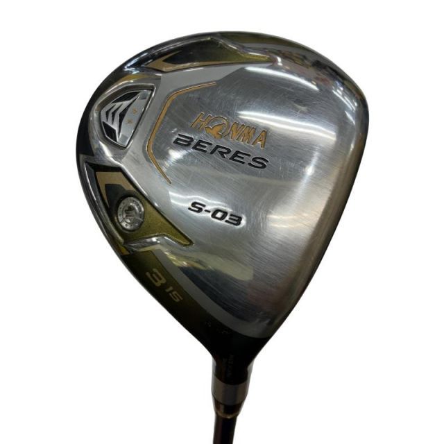 【中古】 本間ゴルフ BERES S-03 3W フェアウェイウッド FW 2S ARMRQ8 54 (フレックスS) メンズ 男性用 右利き 右用 Cランク ゴルフクラブ 7,098円