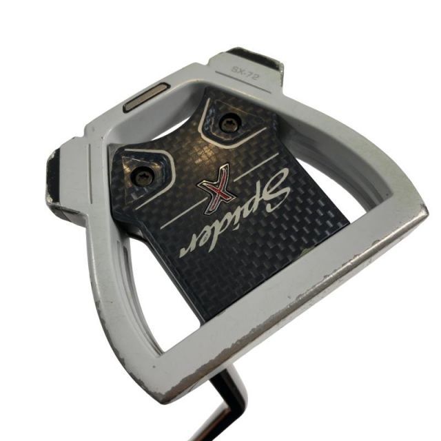 【中古】 テーラーメイド Spider X CHALK/WHITE シングルベンド 33インチ パター PT スチール(ブラック) (フレックスその他) メンズ 男性用 右利き 右用 Dランク ゴルフクラブ